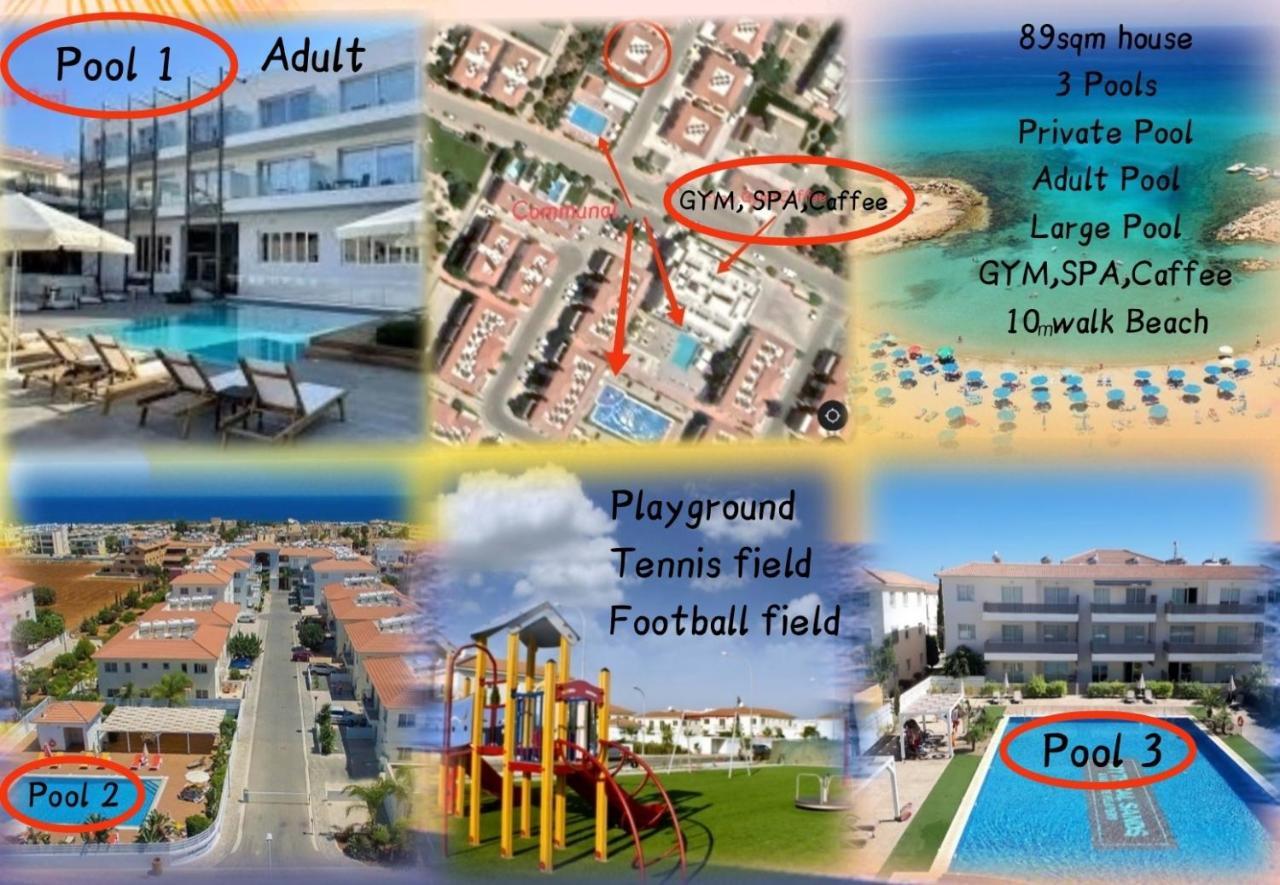 Villa My Mythical Pearl Protaras Exterior foto